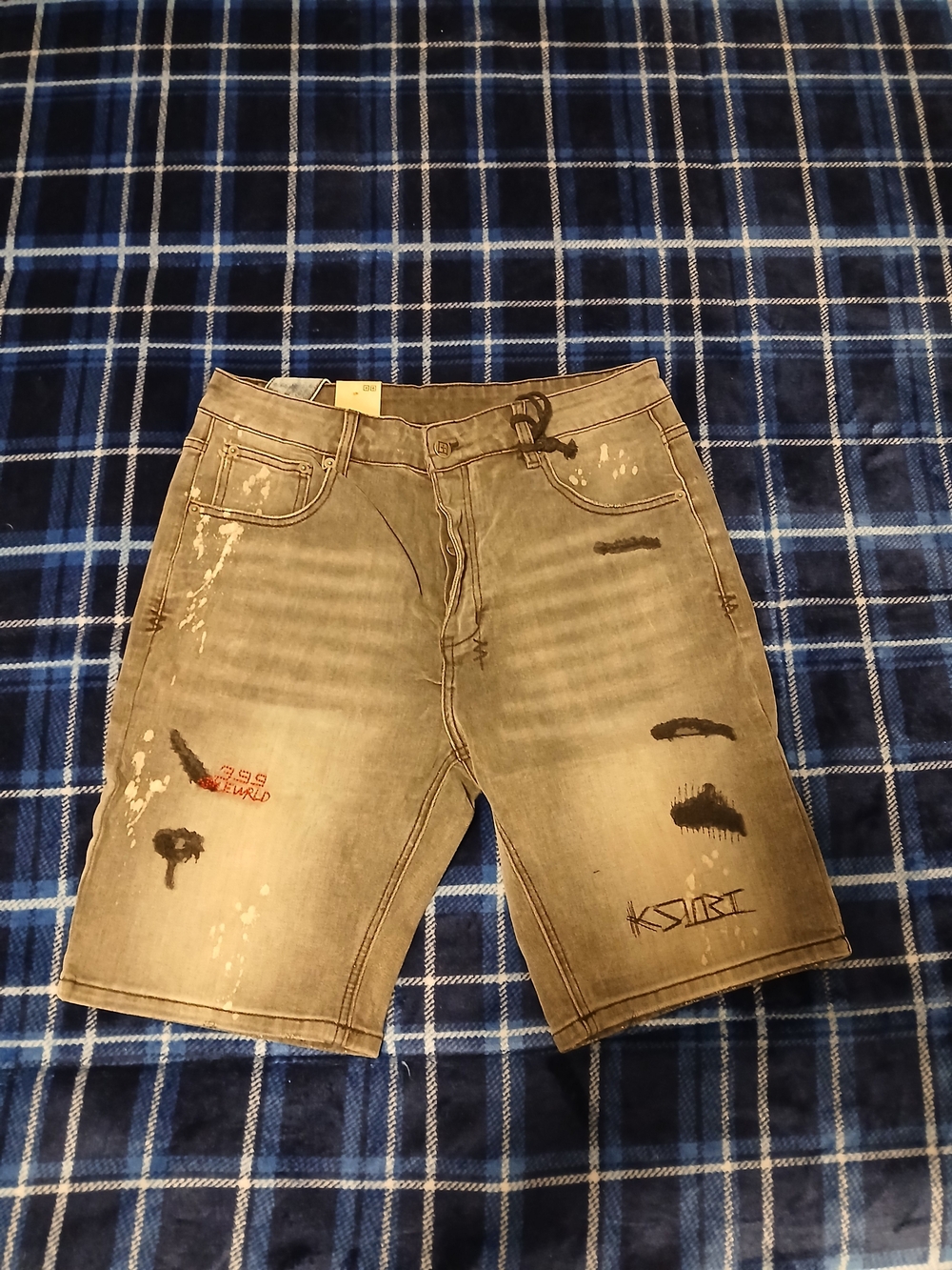 Ksubi Jean Shorts